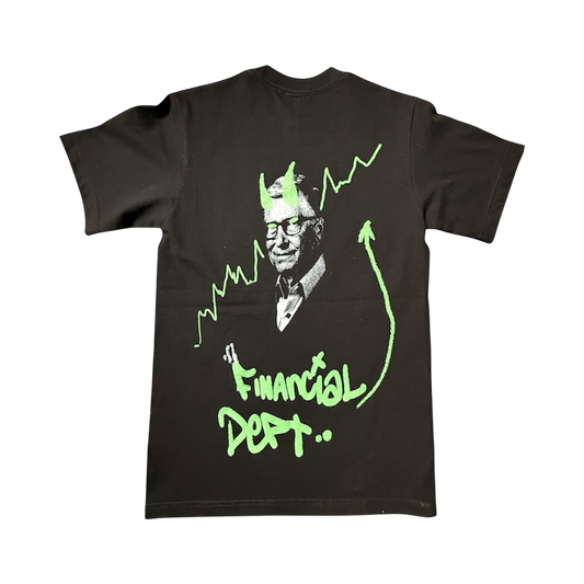 Financial Dept. Death To Gatekeepers Tee - Black