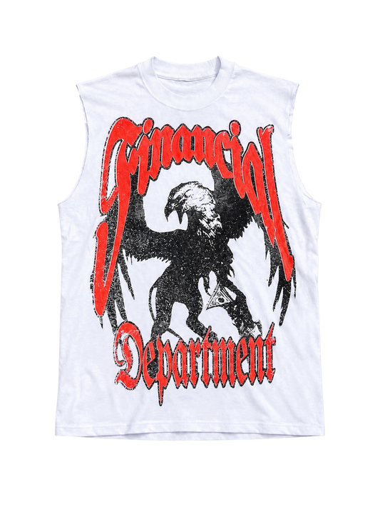 Financial Dept. Griffin Summer Tee - White
